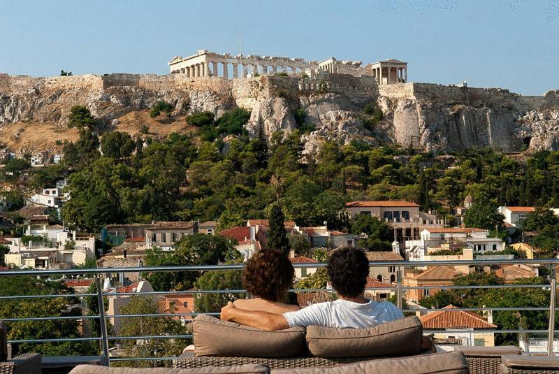Plaka Hotel Atenas Exterior foto